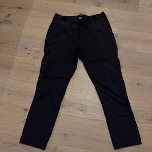 Patagonia mens point peak trail pants. Black. 36x32 near new